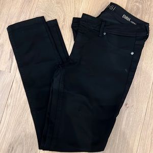 DL 1961 black skinny jeans